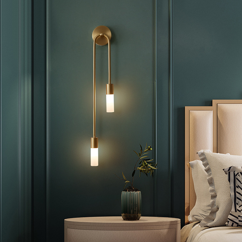 Lighting Decoration In Bedroom - Retro Tło Salon Korytarz Sypialnia Lampa