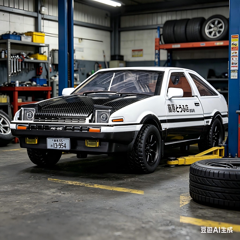Decor Lighting Returns - Symulacja 1:30, model samochodu Toyota AE86