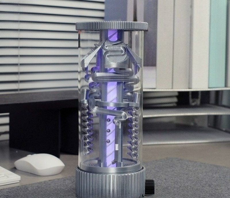 Office Lighting Decor - Lampa biurkowa z obrotowymi stalowymi kulkami,
