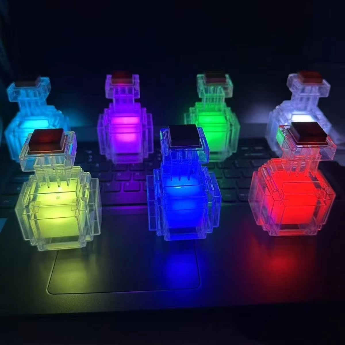 Lighting Home Decor Products - Akumulatorowa lampka nocna w kształcie butelki