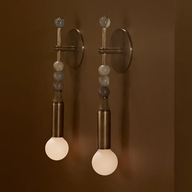 Lighting Decoration In Bedroom - Nordycka Vintage Dekoracja Domu Wnętrze Salon