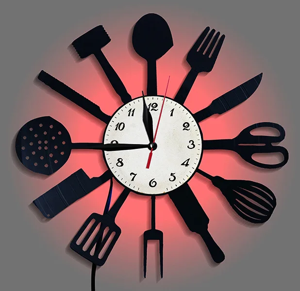 Kuchnia Dekoracyjna zastawa st – Lighting Home Decor Wall Clocks recenzja i cena