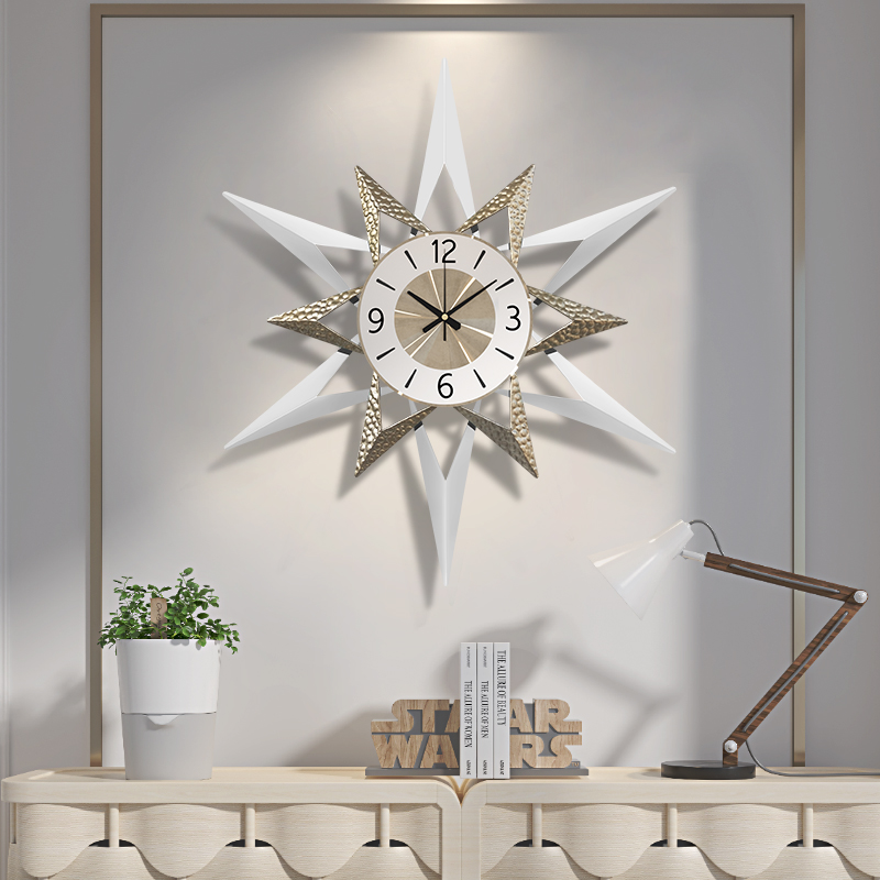 80cm duży zegar ścienny salon  – Lighting Home Decor Wall Clocks recenzja i cena
