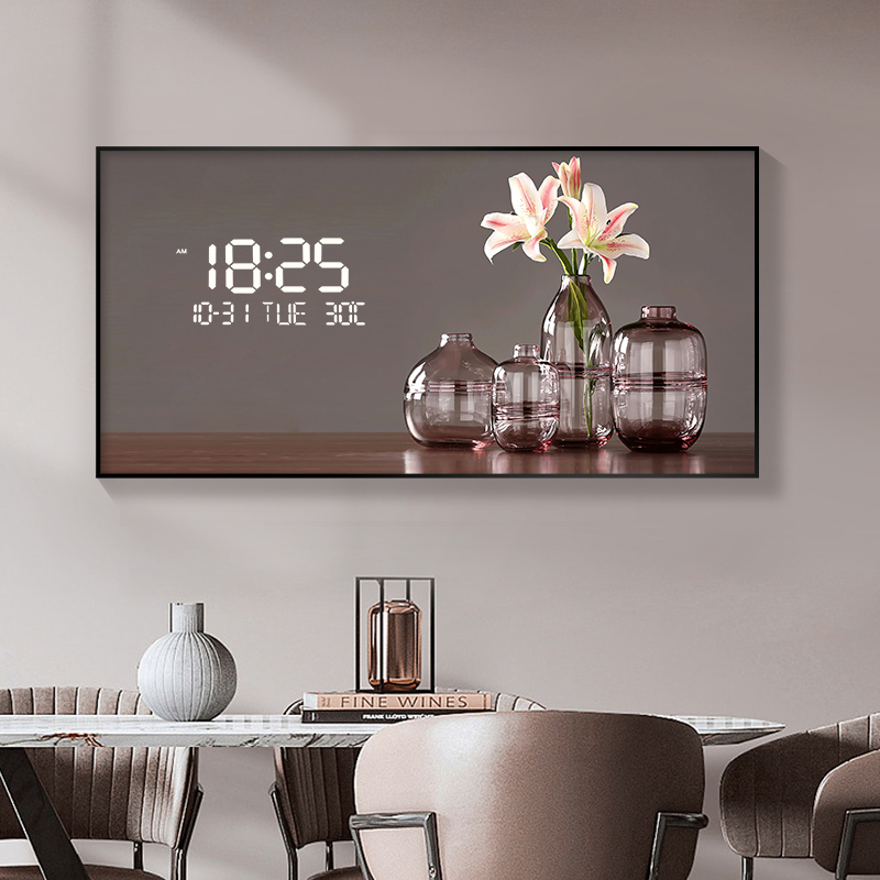 Cyfrowy zegar ścienny o dużym  – Lighting Home Decor Wall Clocks recenzja i cena