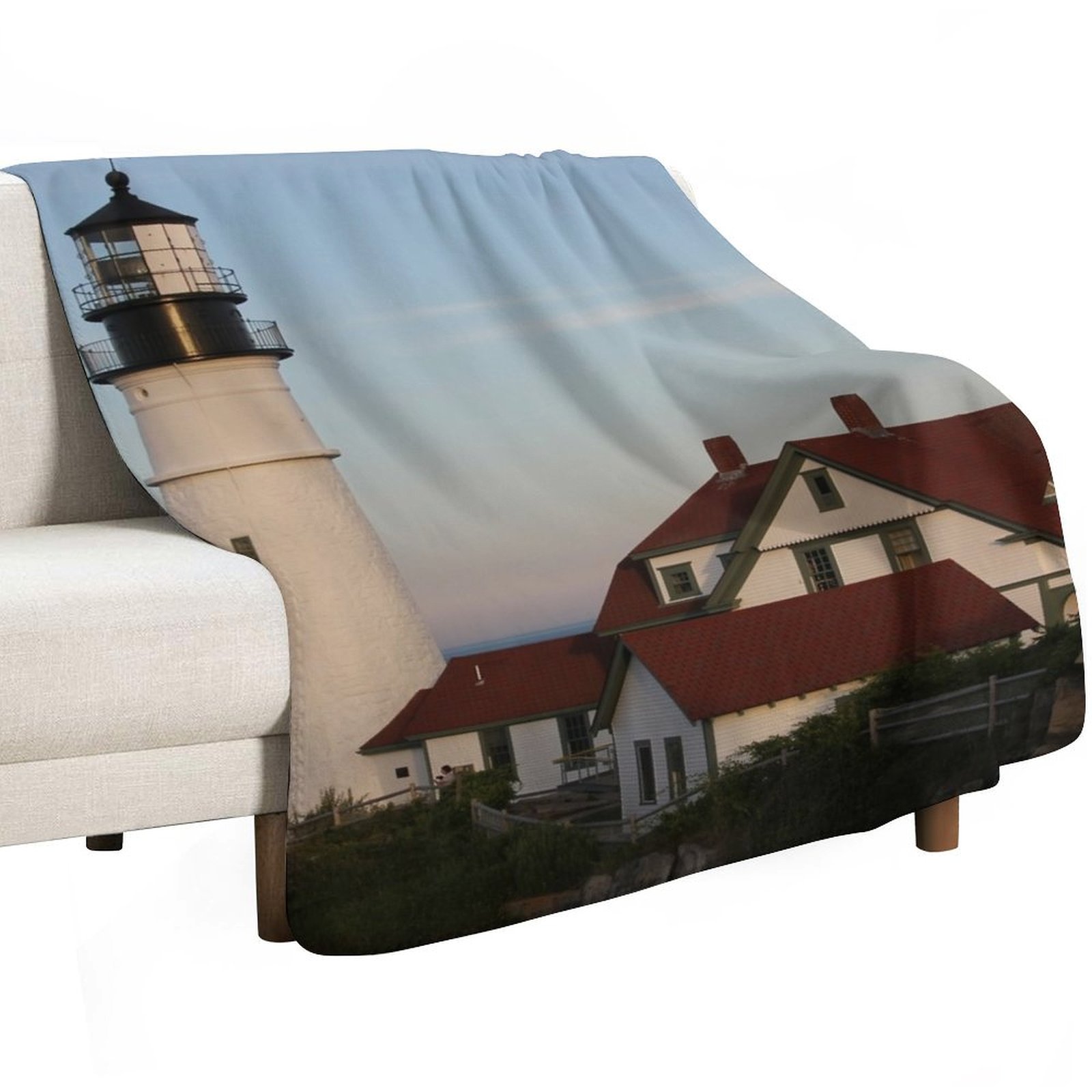 Koc z motywem Portland Head Li – Lighting Home Decor Ideas recenzja i cena