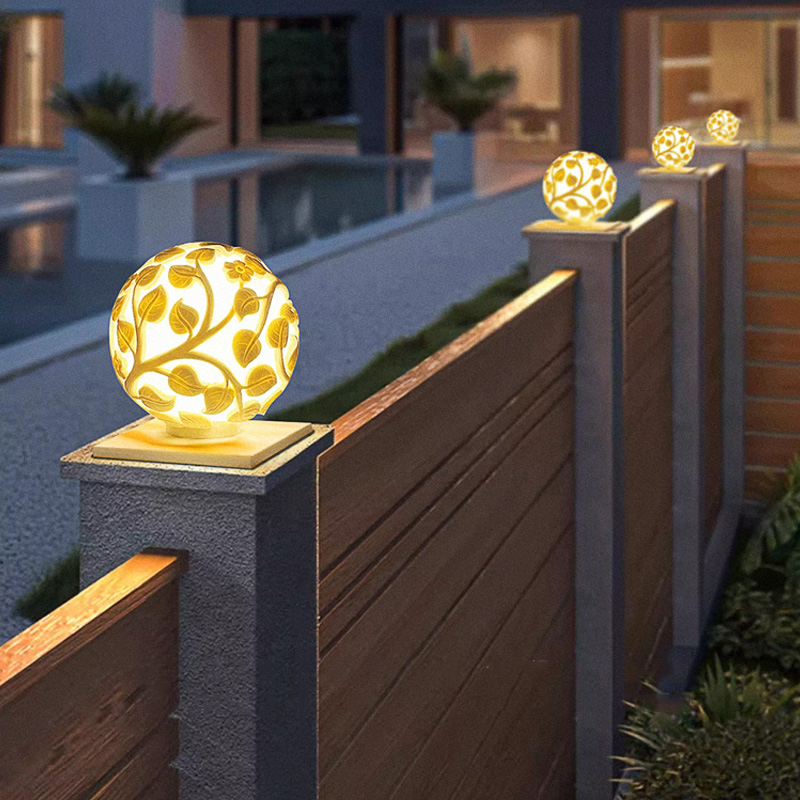 Zewnętrzne lampy słupkowe, sol – Garden Lighting Decor recenzja i cena