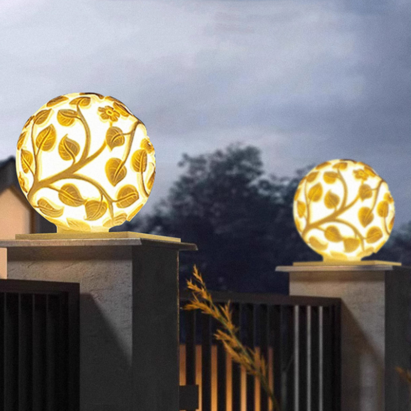 Zewnętrzne lampy słupkowe, sol – Garden Lighting Decor recenzja i cena