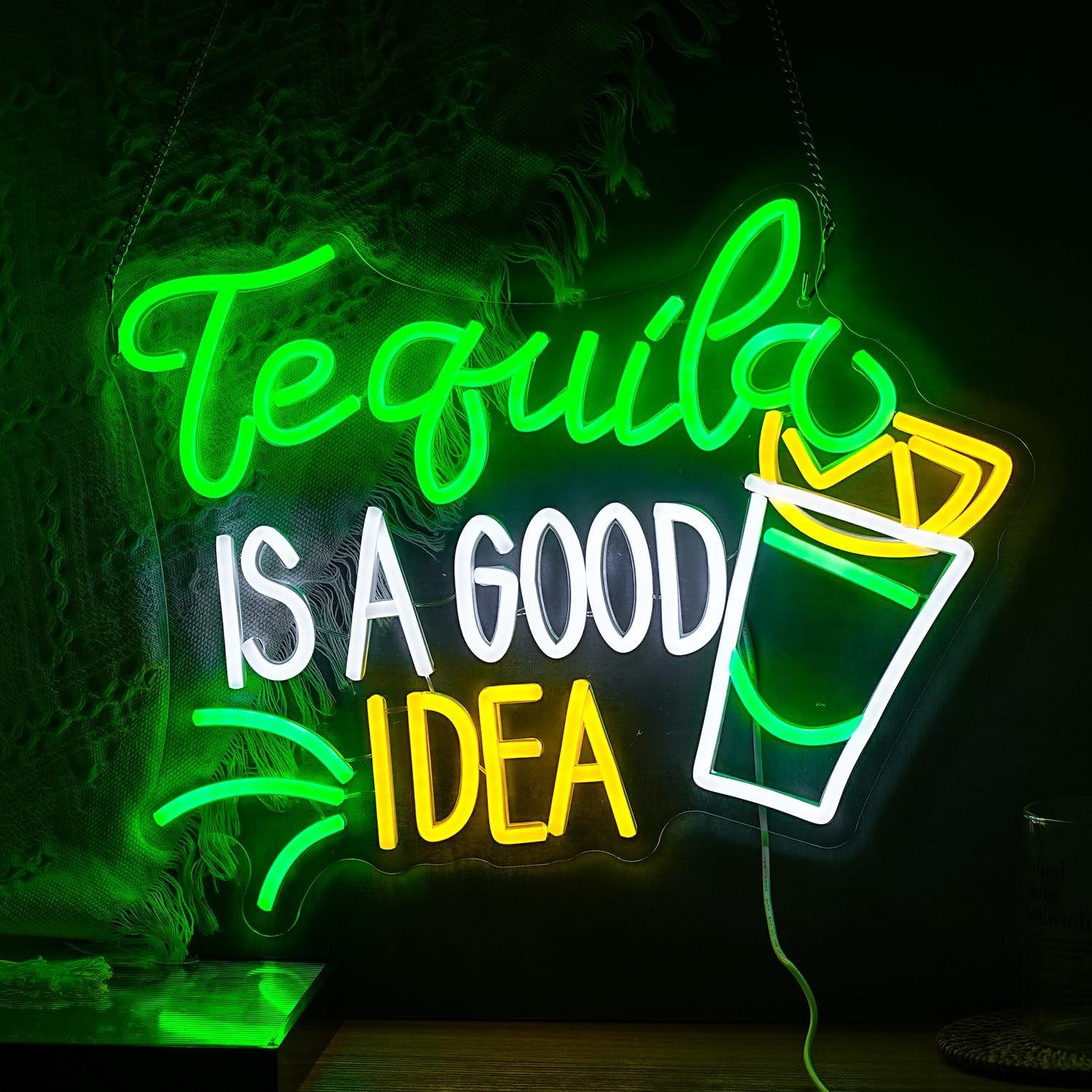 Tequila To Dobry Pomysł Neonow – Lighting Home Decor Ideas recenzja i cena