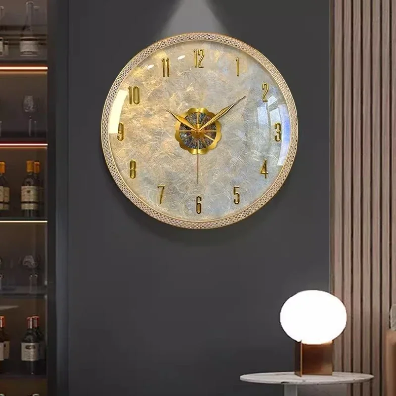 Nowoczesny, lekko luksusowy ze – Lighting Home Decor Wall Clocks recenzja i cena