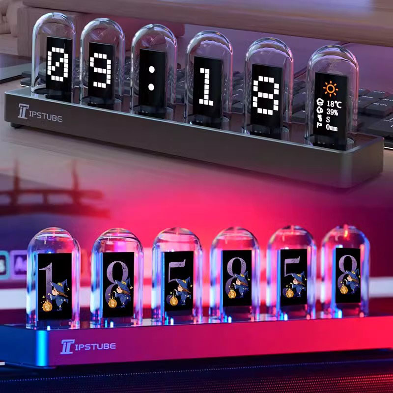 Zegar RGB Nixie Tube z podświe – Lighting Home Decor Ideas recenzja i cena