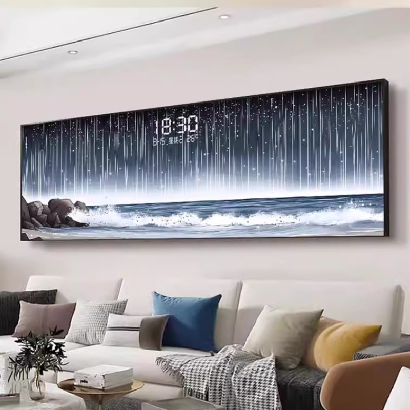 Zegar Ścienny z Temperaturą i  – Lighting Home Decor Wall Clocks recenzja i cena