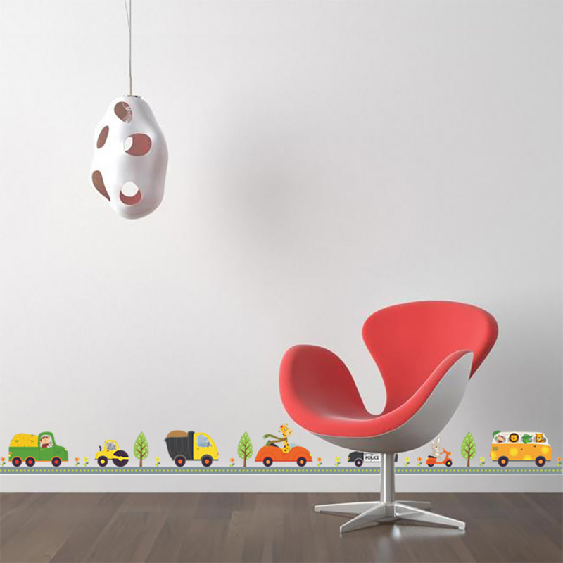Cartoon Animals Naklejki ścien – Lighting Mcqueen Bedroom Decor recenzja i cena