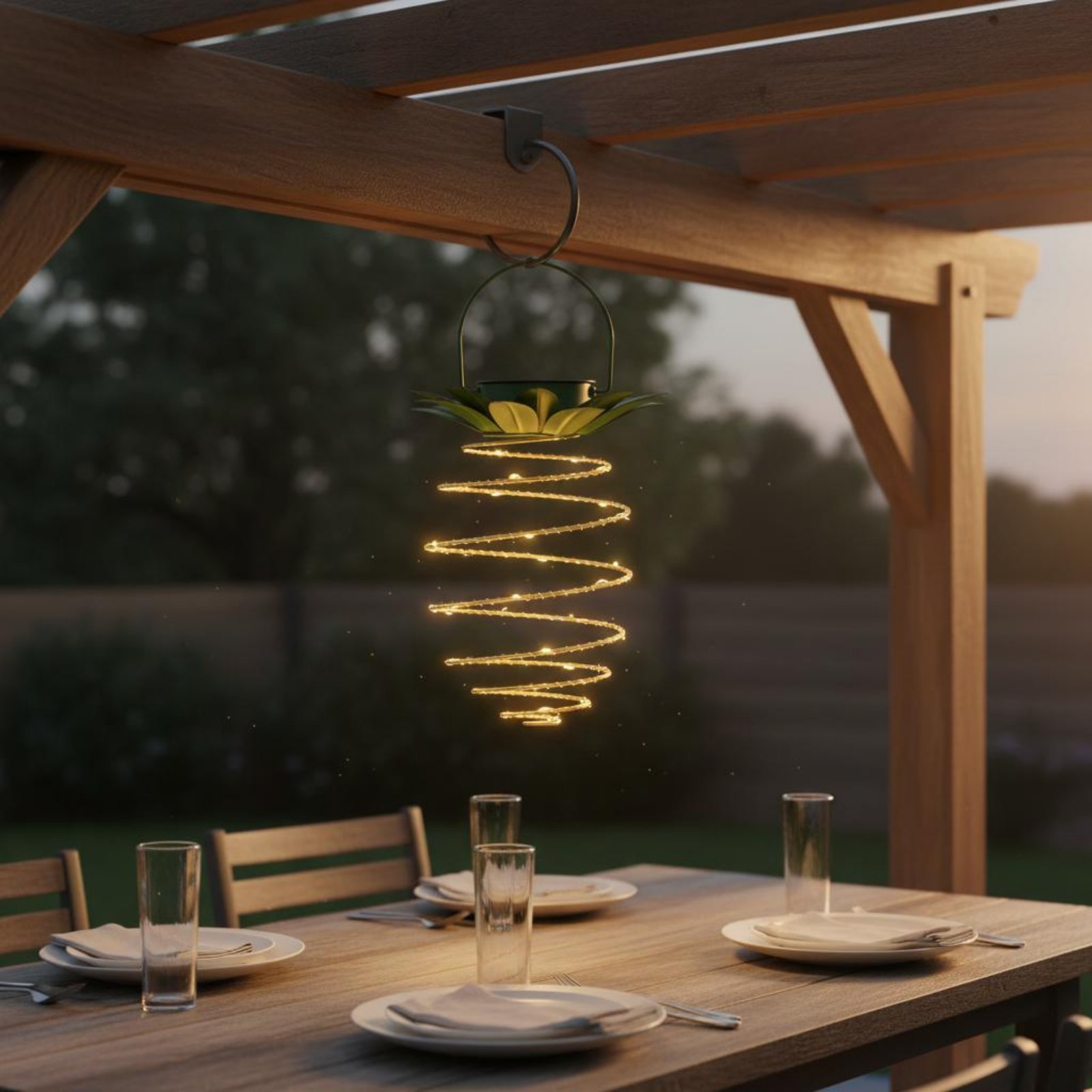 2 sztuki Solarnych Lamp Ananas – Garden Lighting Decor recenzja i cena