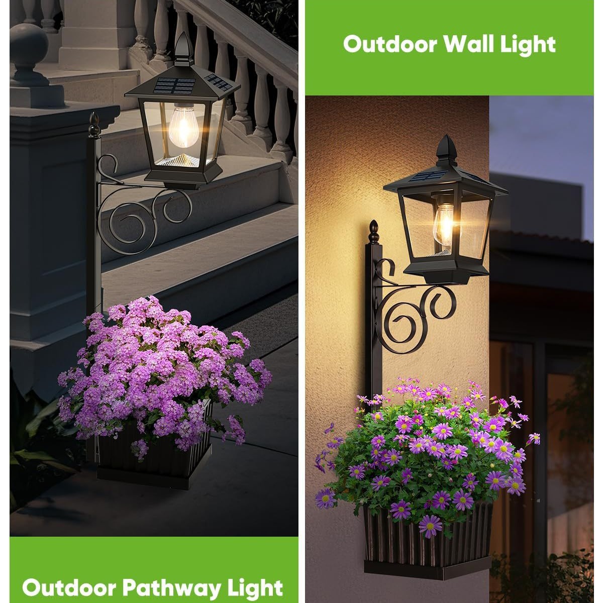Lampa solarna 2 w 1, wodoodpor – Wall Decor Lighting recenzja i cena