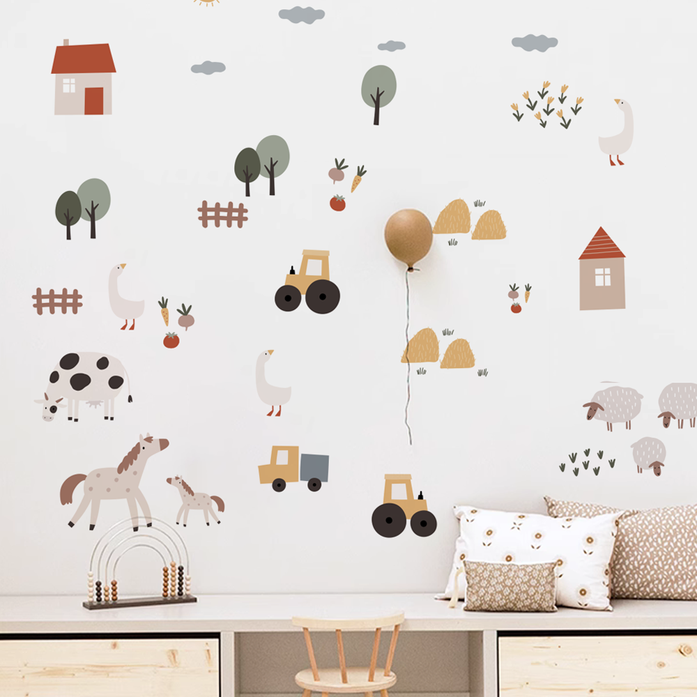Boho Cartoon słodkie krowy zwi – Lighting Mcqueen Bedroom Decor recenzja i cena