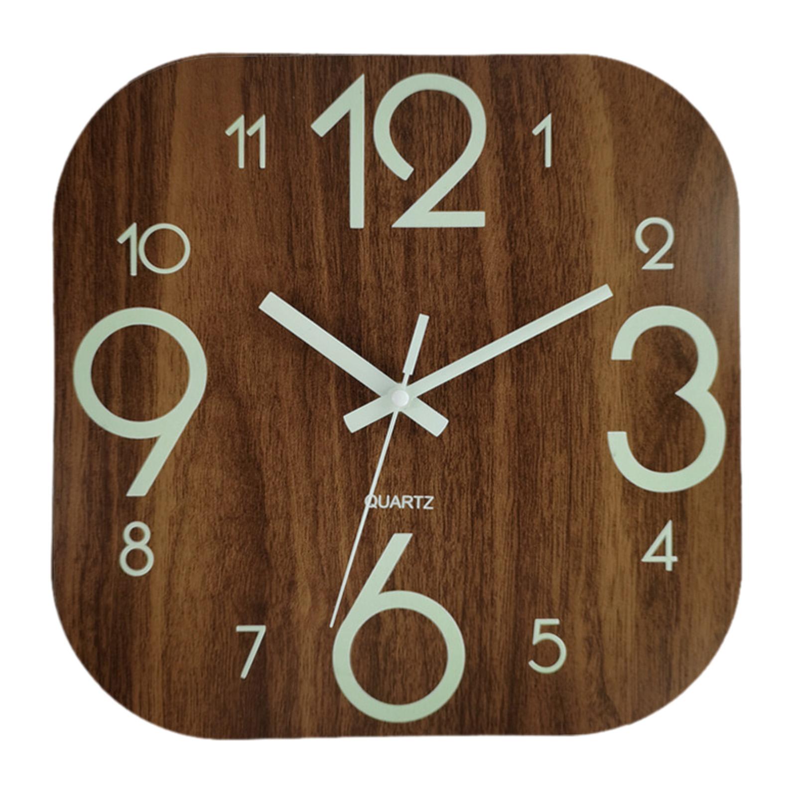 Zegar ścienny kwadratowy 30 cm – Lighting Home Decor Wall Clocks recenzja i cena