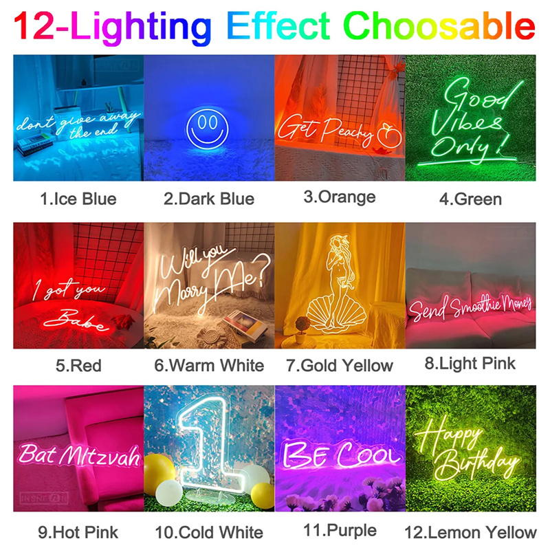 Niestandardowe neonowe znaki L – Lighting Decoration Wedding recenzja i cena