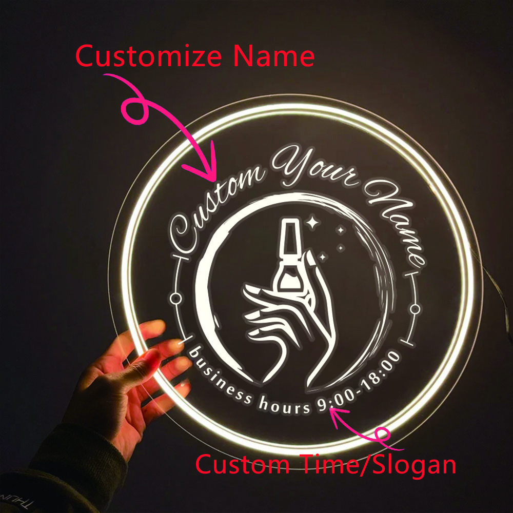1 szt. Okrągły Neon LED z Akry – Lighting Decoration Wedding recenzja i cena